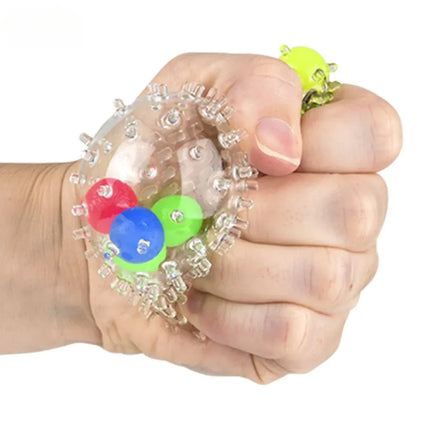 2.4" Squeezy Spiky Molecule Ball