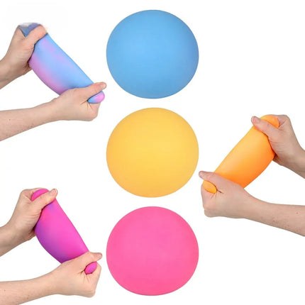 2.5" Squish And Stretch Color Changing Gummi Ball