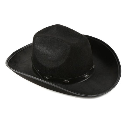 Black Felt Cowboy Hat