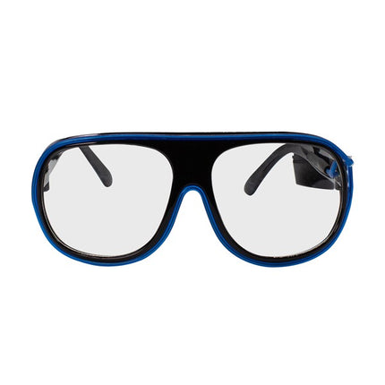 Blue EL Wire Aviator Shades