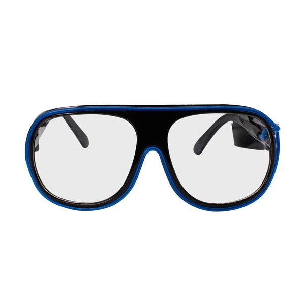 Blue EL Wire Aviator Shades