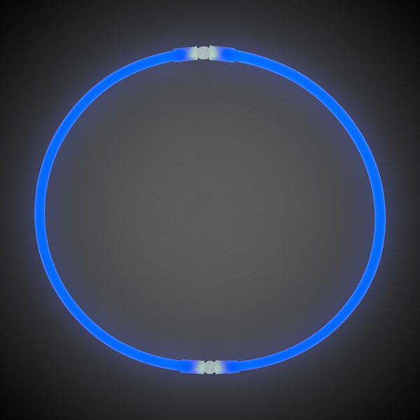 Blue Glow Necklace - 22 Inch