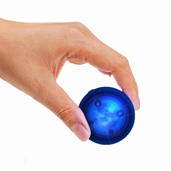 Blue LED Light Up Impact Activated Bounce Ball