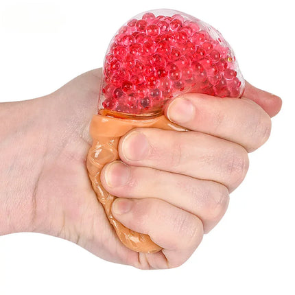 3.5" Squeezy Bead Ice Cream Cone