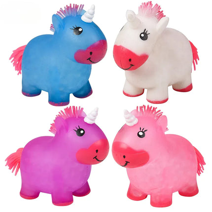 4.75" Squeezy Bead Unicorn