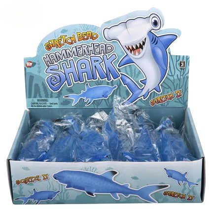 9" Stretch Bead Hammerhead Shark