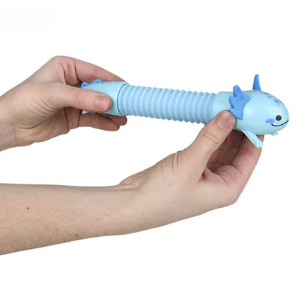 7.5" Axolotl Fidget Pop Tube
