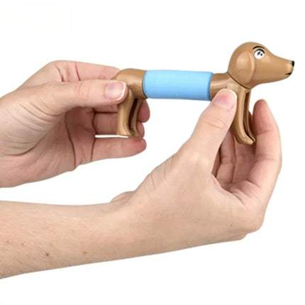 5.5" Dachshund Fidget Pop Tube