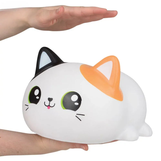 10.25" Jumbo Laying Squish Cat