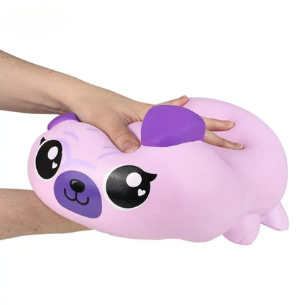 10.25" Jumbo Laying Squish Dog
