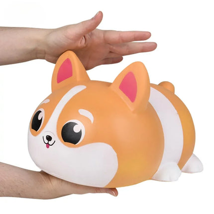 10.25" Jumbo Laying Squish Terrier