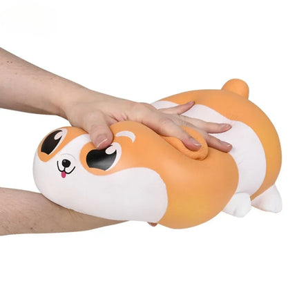 10.25" Jumbo Laying Squish Terrier