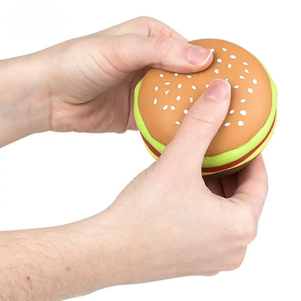 3.25" Squish And Stretch Hamburger