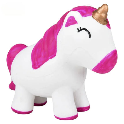 4" Squish And Stretch Unicorn