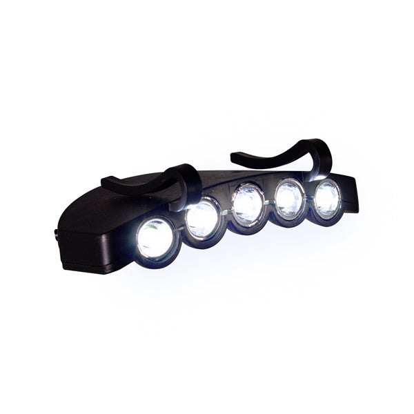 Clip-On LED Hat Flashlight