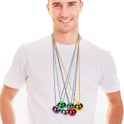 Disco Ball Necklaces 