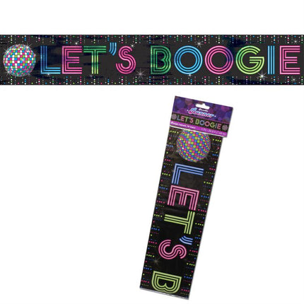 Disco Fever Foil Banner