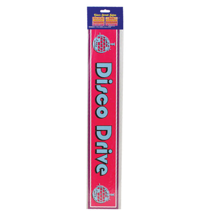 Disco Street Signs Cutouts
