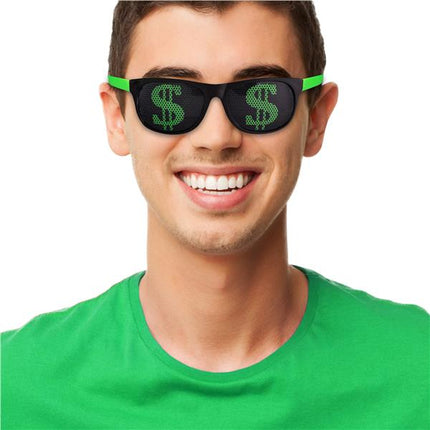 Dollar Sign Novelty Sunglasses