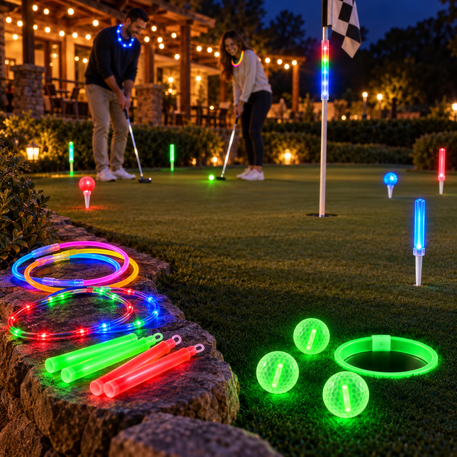 Economy 36 Player Glow Flyer Tee Off Tournament Package