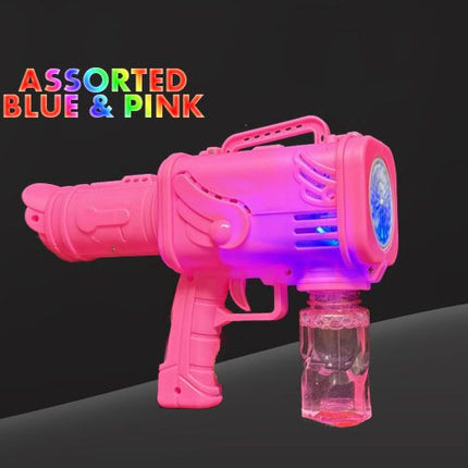 Flashing Bazooka Bubble Gun