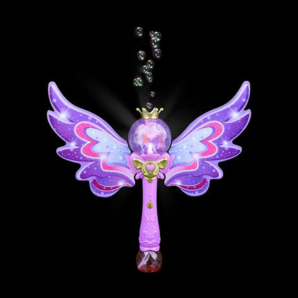 14" Light Up Fairy Bubble Wand