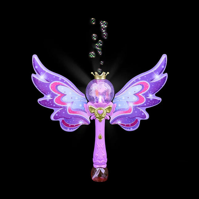 14" Light Up Fairy Bubble Wand