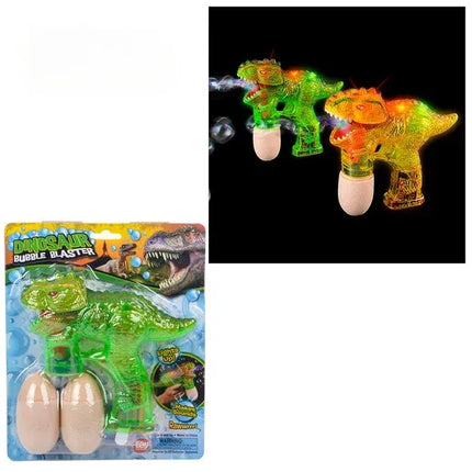 8" Light-Up T-Rex Bubble Blaster