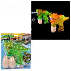 8" Light-Up T-Rex Bubble Blaster