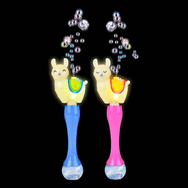 12.5 Llama Light-Up Bubble Blower