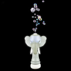 8" Elephant Light-Up Bubble Wand