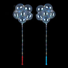 16.5" Light-Up Flower Balloon Wand