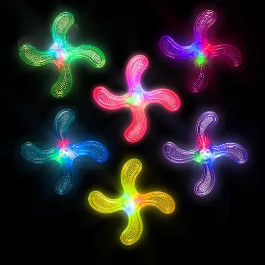 8 Light-Up Flying Disc - 12 Per Pack