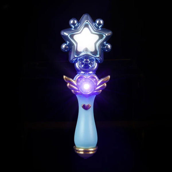 8 Light Up Magic Star Wand