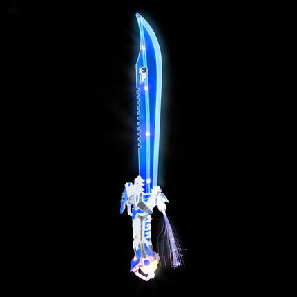 24" Fiber Optic Shark Sword With Sound Effects
