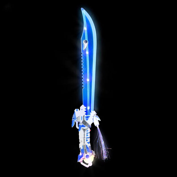 24 Fiber Optic Shark Sword