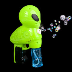 8.75" Light Up Alien Bubble Blaster