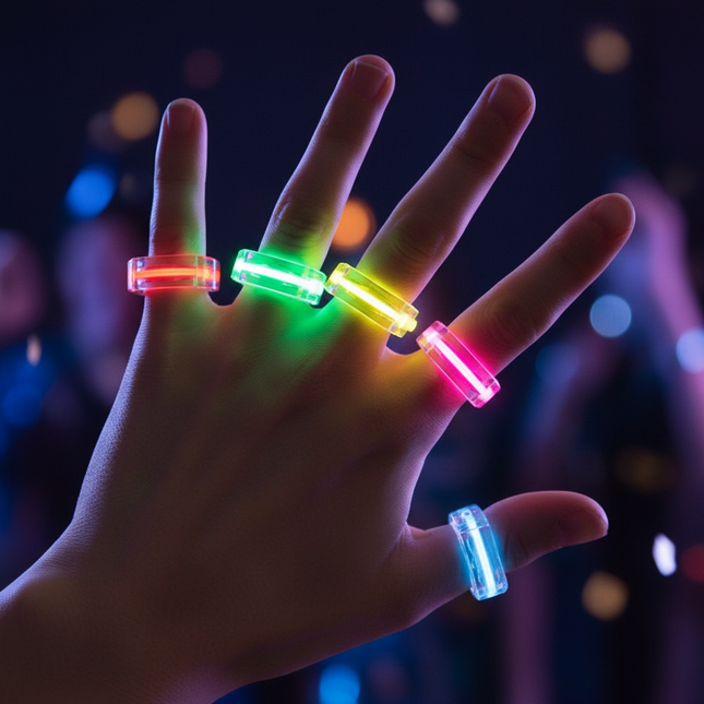 Glow in the dark rings