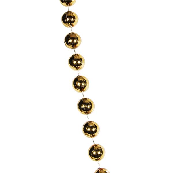 Gold 12mm Bead Necklaces