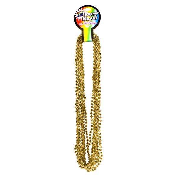 Gold Bead 33 Inch Necklaces