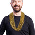 Gold Bead Beer Mug 33" Necklaces - 12 Per Pack