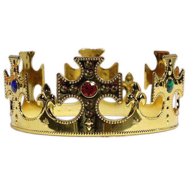 Gold Jeweled Crown