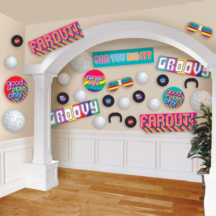 Good Vibes Retro Cutouts