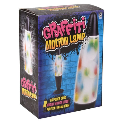 (T) 16" Graffiti Motion Lamp