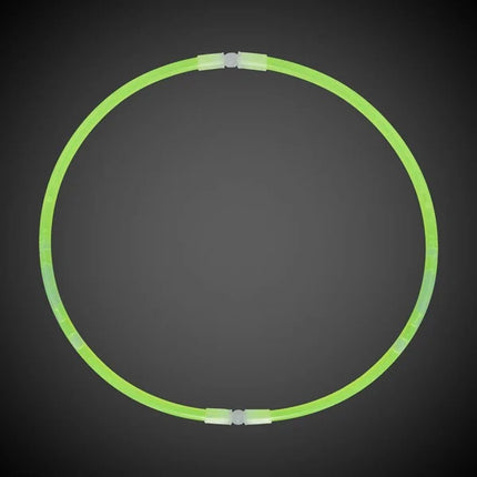 Green 22 Inch Glow Sticks Necklace