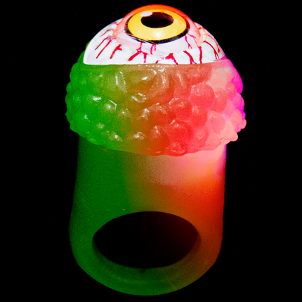 Green LED Flashing Eyeball Ring