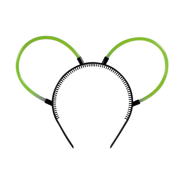 Green Glow Bunny Ears Headband