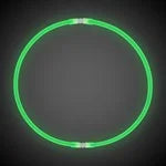 Green Glow Necklace - 22 Inch