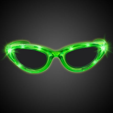 Green LED Sunglasses