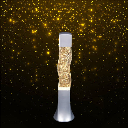 Groovy Glitter Lamp